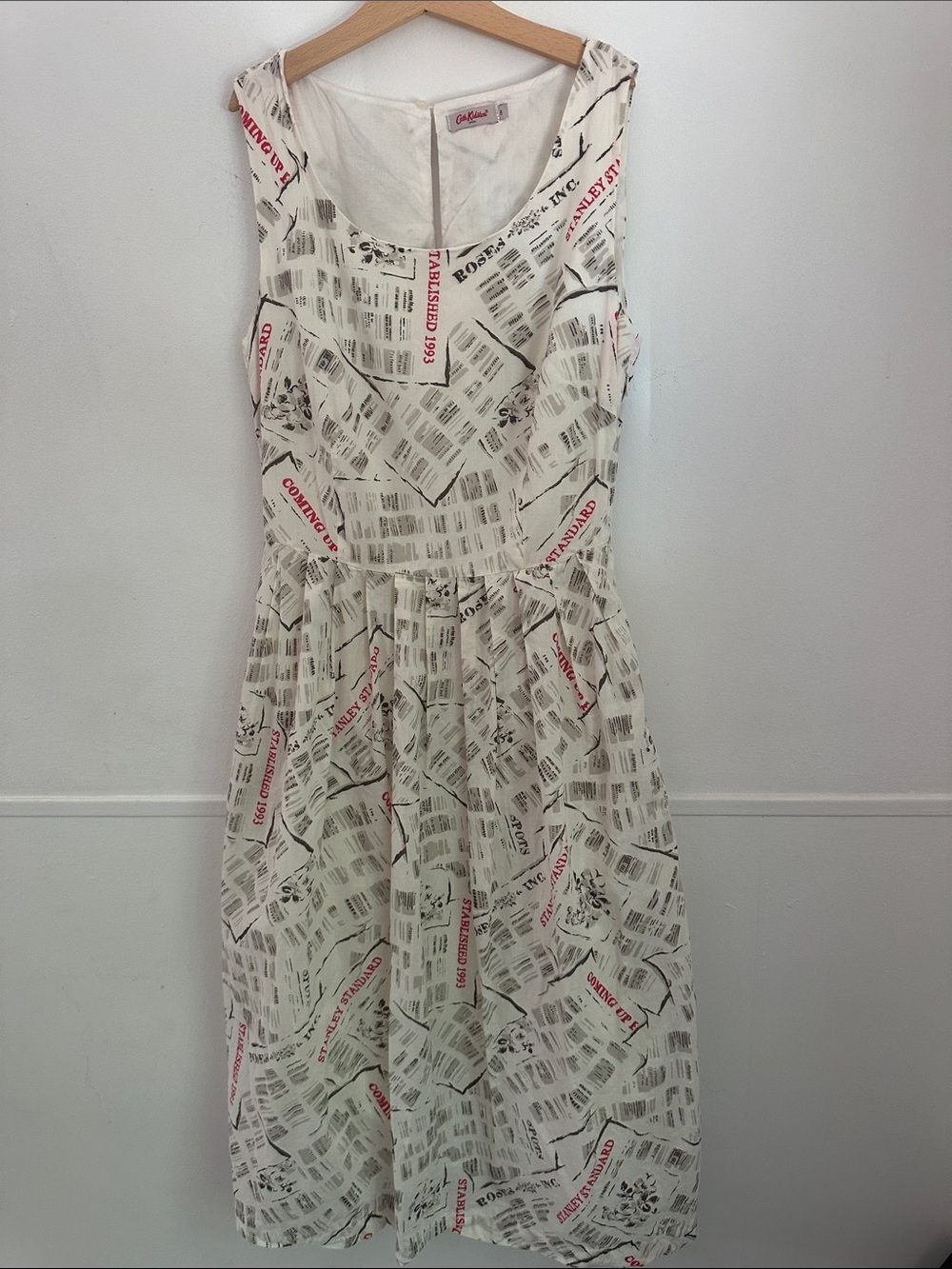 Cath Kidston Newsprint Dress